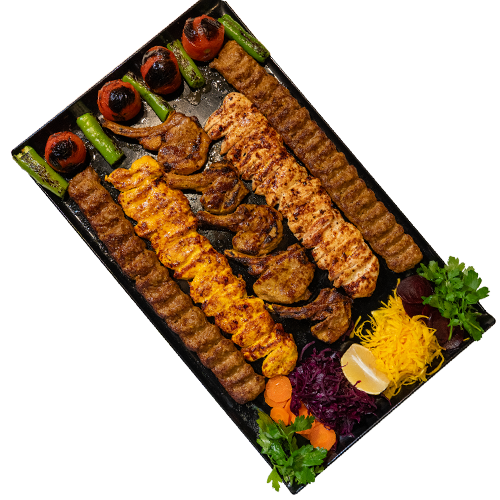 Chef Javad's special mix grill for 4